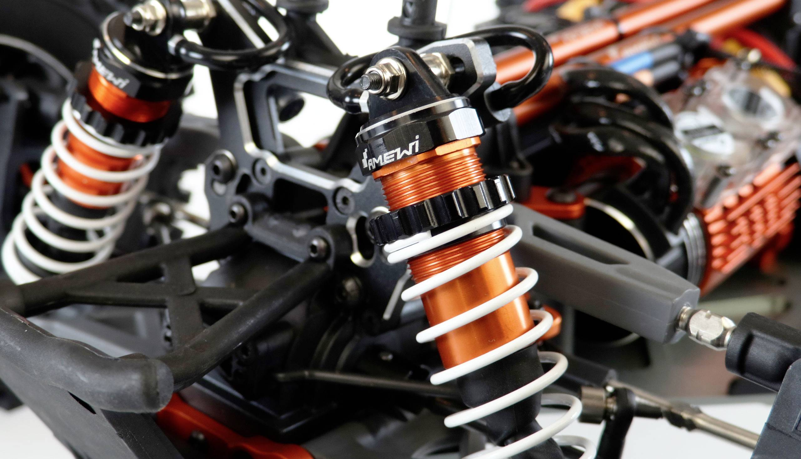 Amewi AMXRacing RXB7 Blau Brushless 1:7 RC Modellauto Elektro Buggy Allradantrieb (4WD) RtR 2,4 GHz Inkl. Akku und Ladegerät