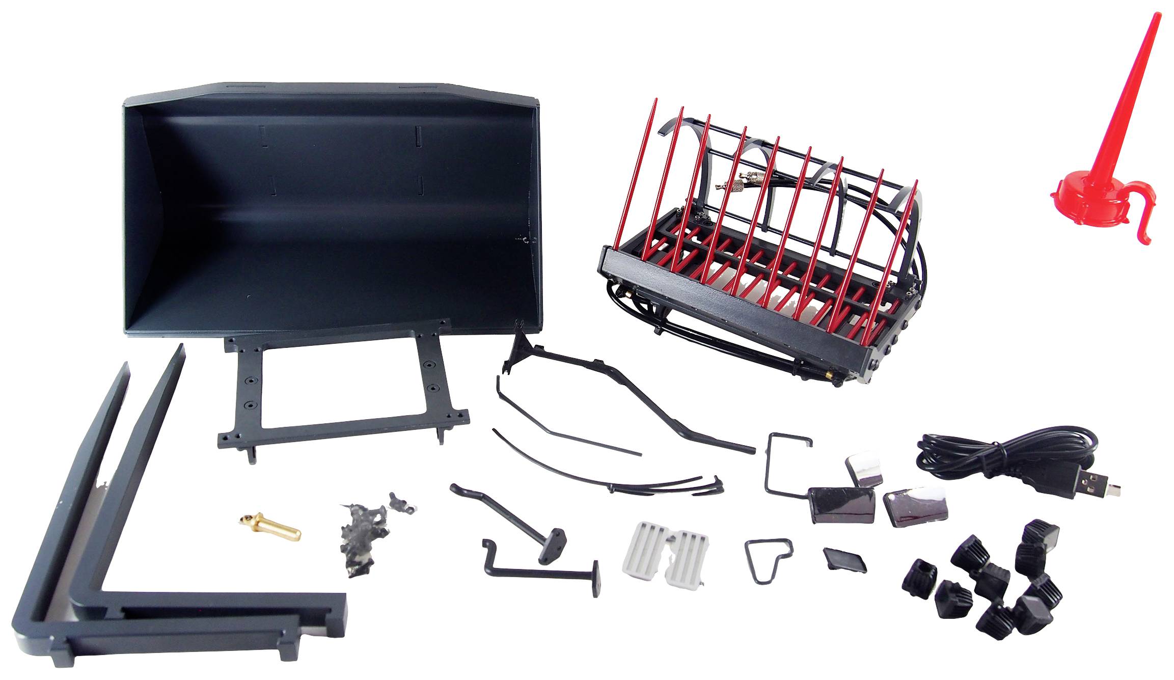 Amewi 22552 Hydraulik Teleskoplader 1:14 Elektro RC Funktionsmodell RtR