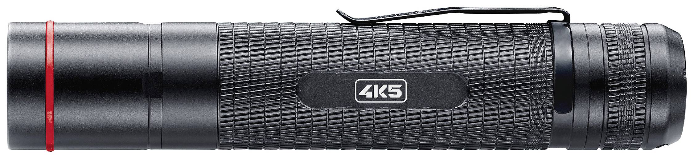 4K5 Tools PL 900 ProLight Taschenlampe mit Holster, mit Handschlaufe akkubetrieben, batteriebetrieben