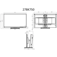 LG Electronics 27BN650Y-B LED-Monitor 68.6cm (27 Zoll) EEK F (A - G) 1920 x 1080 Pixel Full HD 5 ms DVI, HDMI®, DisplayPort, USB LG Electronics 27BN650Y-B LED-Monitor 68.6cm (27 Zoll) EEK F (A - G) 1920 x 1080 Pixel Full HD 5 ms DVI, HDMI®, DisplayPort, USB