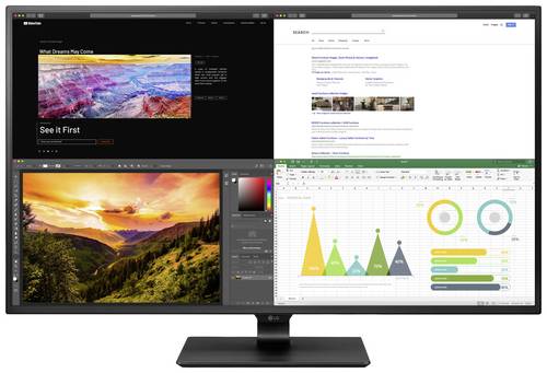 LG Electronics 43BN70U-B LED-Monitor 108cm (42.51 Zoll) EEK G (A - G) 3840 x 2160 Pixel UHD 8 ms HDM