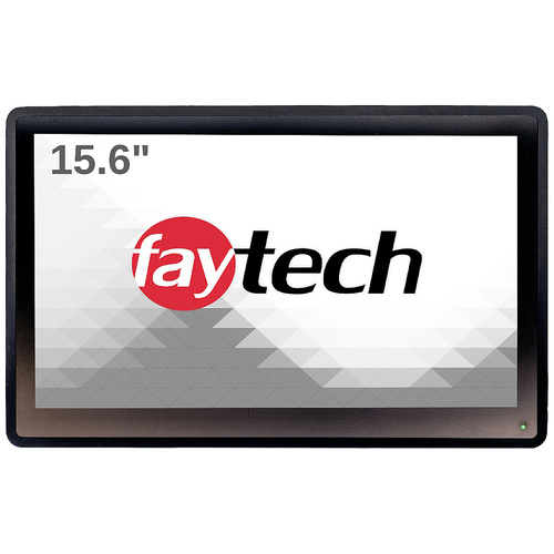 Faytech 1010502311 Moniteur tactile CEE: D (A - G) 39.6 cm (15.6 pouces) 1920 x 1080 pixels 16:9 15 ms HDMI™, DisplayPort, VGA
