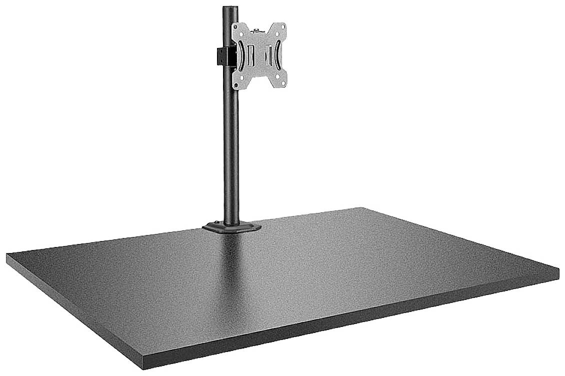 LINDY Monitor-Tischhalterung 1 43,2 cm (17") - 71,1 cm (28") Schwarz Neigbar