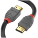LINDY Anschlusskabel HDMI-A Stecker, HDMI-A Stecker 15.00 m Schwarz, Grau 36968 HDMI-Kabel