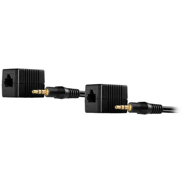LINDY Audio, stereo (3.5 mm Klinke) Audio Extender über Netzwerkkabel RJ45 100 m