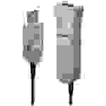 LINDY USB-Kabel USB 3.2 Gen1 (USB 3.0 / USB 3.1 Gen1) USB-A Stecker, USB-A Buchse 50.00m Schwarz, Grau 42701