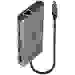 LINDY USB-C® Mini-Dockingstation Passend für Marke: Universal integrierter Kartenleser, USB-C® Pow