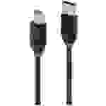 LINDY USB-Kabel USB 3.2 Gen1 (USB 3.0 / USB 3.1 Gen1) USB-A Stecker, USB-B Stecker 10.00m Schwarz 43227