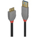 LINDY USB-Kabel USB 3.2 Gen1 (USB 3.0 / USB 3.1 Gen1) USB-A Stecker, USB-Micro-B 3.0 Stecker 0.50 m