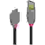 LINDY USB-Kabel USB 3.2 Gen1 (USB 3.0 / USB 3.1 Gen1) USB-A Stecker, USB-Micro-B 3.0 Stecker 2.00m Schwarz 36767