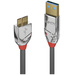 LINDY USB-Kabel USB 3.2 Gen1 (USB 3.0 / USB 3.1 Gen1) USB-A Stecker, USB-Micro-B 3.0 Stecker 1.00 m