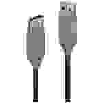 LINDY USB-Kabel USB 2.0 USB-A Stecker, USB-A Stecker 3.00 m Schwarz, Grau 36694