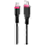 LINDY USB-Kabel USB 2.0 Apple Lightning Stecker, USB-C® Stecker 2.00 m Schwarz 31287