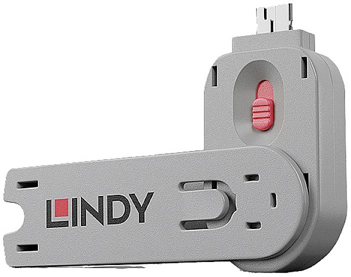 LINDY USB-A Port Schlüssel Pink 40620