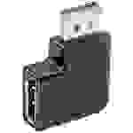 LINDY 41334 DisplayPort Adaptateur [1x DisplayPort femelle - 1x DisplayPort mâle] noir