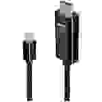 Câble de raccordement LINDY Fiche mâle Mini DisplayPort, Fiche mâle HDMI-A 2.00 m noir 40912 Câble DisplayPort