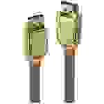 LINDY Anschlusskabel DisplayPort Stecker, DisplayPort Stecker 0.50m Gold, Grau 36290 DisplayPort-Kabel