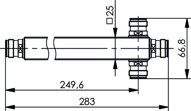 Telegärtner 100025391 100025391 N Power Splitter 1St.
