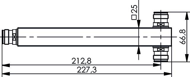 Telegärtner 100025390 100025390 N Power Splitter 1St.