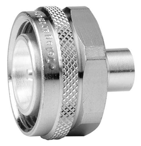 Telegärtner 100025200 100025200 4.3-10 Steckverbinder Stecker, gerade 50 Ω 1 St.