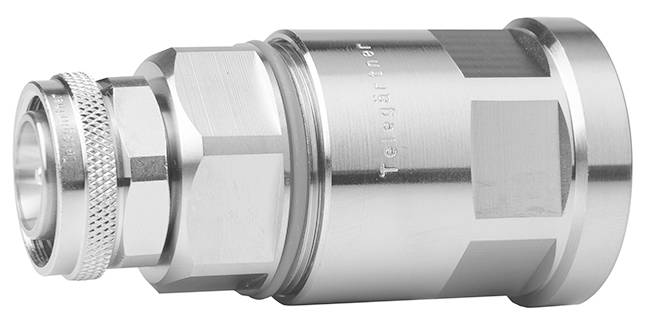 Telegärtner 100025185 100025185 F-Steckverbinder Stecker, gerade 50Ω 1St.