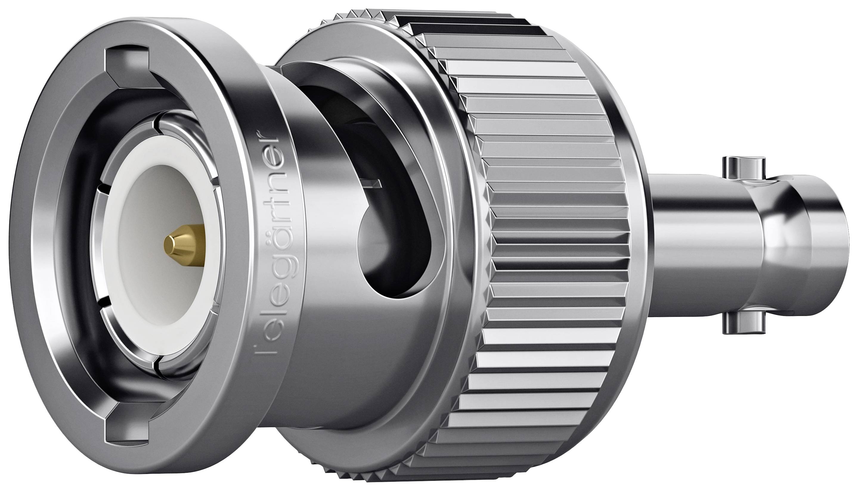 Telegärtner 100023657 100023657 BNC-Adapter BNC-Stecker - 1St.
