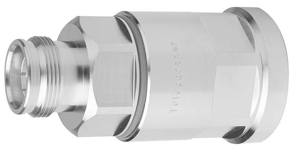 Telegärtner 100025267 100025267 F-Steckverbinder Kupplung, gerade 50Ω 1St.