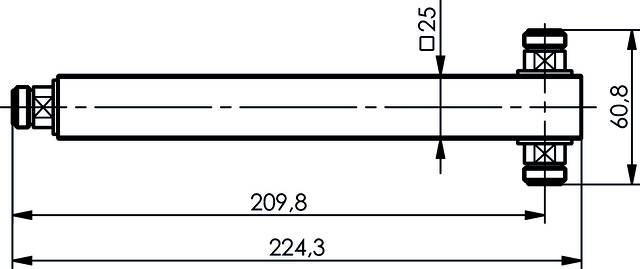 Telegärtner 100024293 100024293 N Power Splitter 1St.