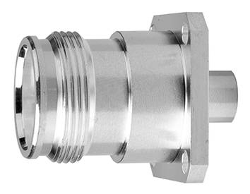 Telegärtner 100025264 100025264 N-Steckverbinder Kupplung, gerade 50Ω 1St.