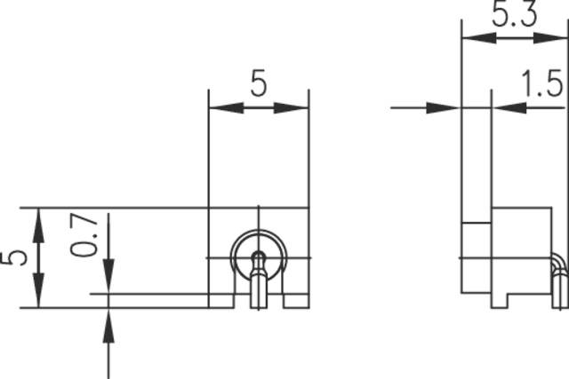 Telegärtner 100025107 100025107 MMCX-Steckverbinder Kupplung, gewinkelt 50 Ω 1 St.