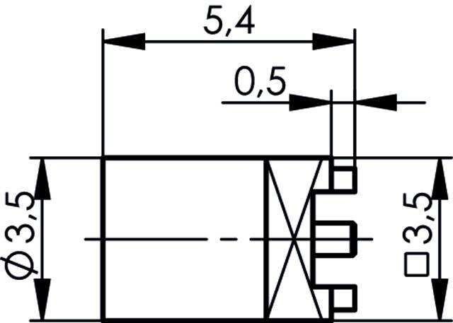 Telegärtner 100025109 100025109 MMCX-Steckverbinder Kupplung, gerade 50 Ω 1 St.