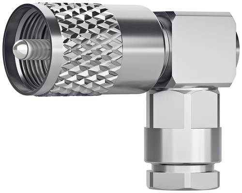 Telegärtner 100024329 100024329 UHF-Steckverbinder Stecker, gewinkelt 50 Ω 1 St.