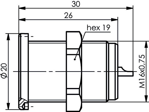 Telegärtner 100024387 100024387 N-Steckverbinder Kupplung, gerade 50Ω 1St.