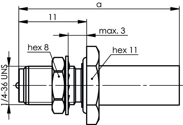 Telegärtner 100024773 100024773 BNC-Steckverbinder 1St.