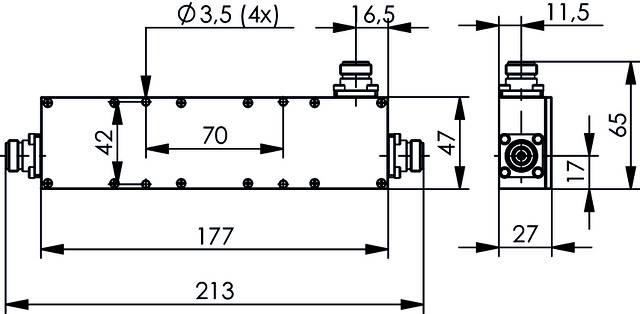 Telegärtner 100024134 100024134 N Power Splitter 1St.