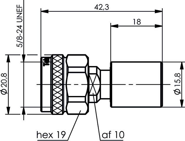 Telegärtner 100024178 100024178 Abschlusswiderstand 1St.