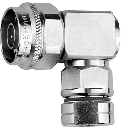Telegärtner 100023972 100023972 N-Steckverbinder Stecker, gewinkelt 50 Ω 1 St.