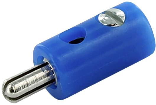 Econ connect HOS25BL Miniatur-Bananenstecker Stecker Stift-Ø: 2.60mm Bulk