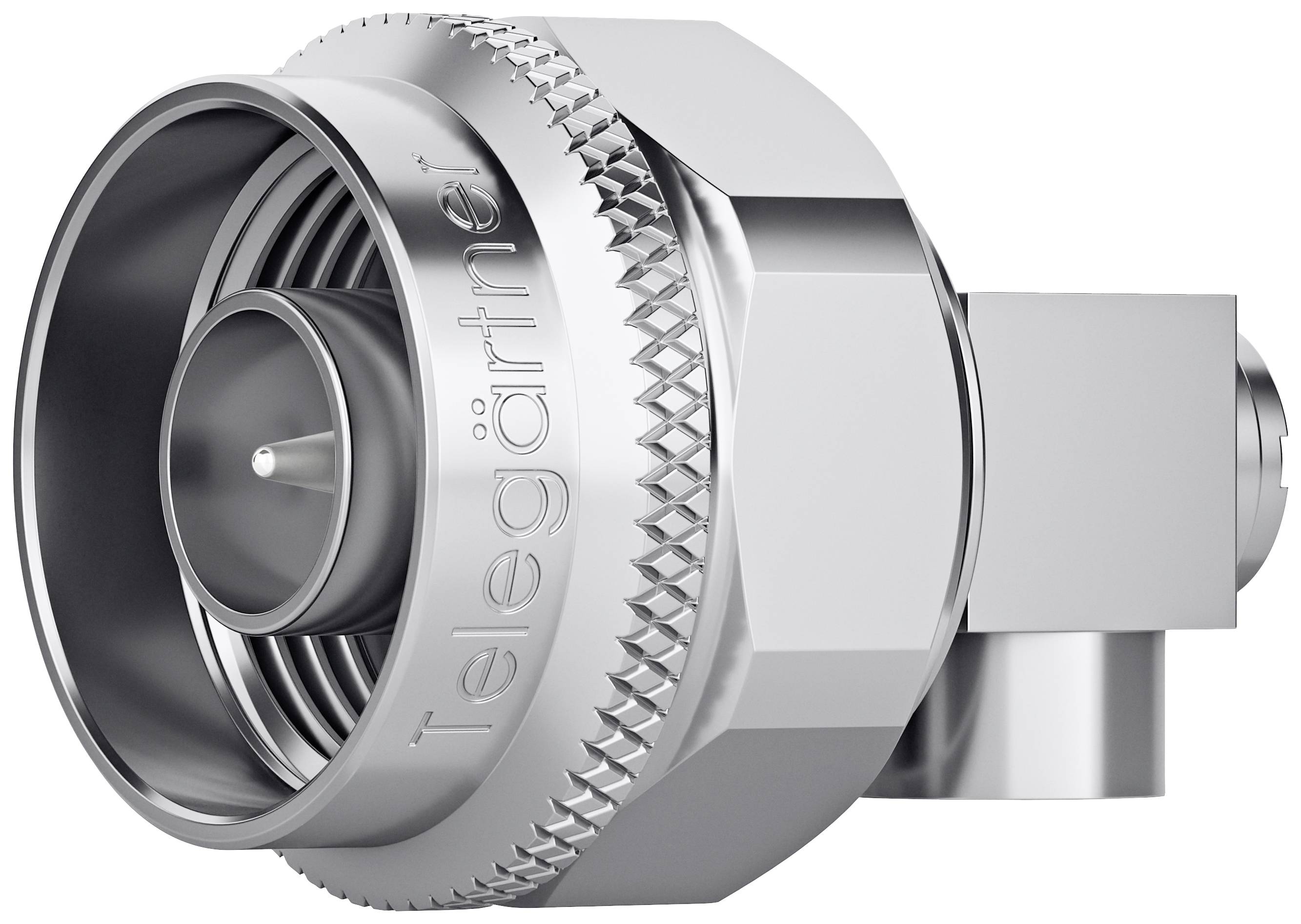 Telegärtner 100023947 100023947 N-Steckverbinder Stecker, gewinkelt 50Ω 1St.