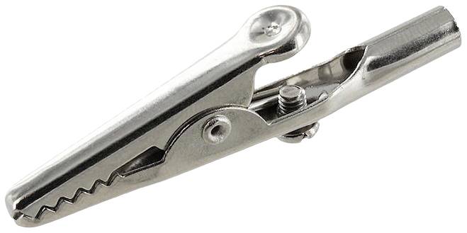 Econ connect AK40M Abgreifklemme Silber Klemmbereich max.: 10 mm Bulk