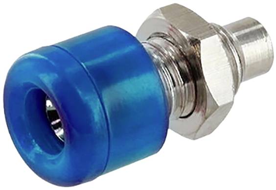 Econ connect HOB25BL Miniatur-Bananenstecker Buchse, Einbau Bulk