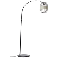 Brilliant Slope 93149/76 Stehlampe E27 Schwarz, Natur Brilliant Slope 93149/76 Stehlampe E27 Schwarz, Natur
