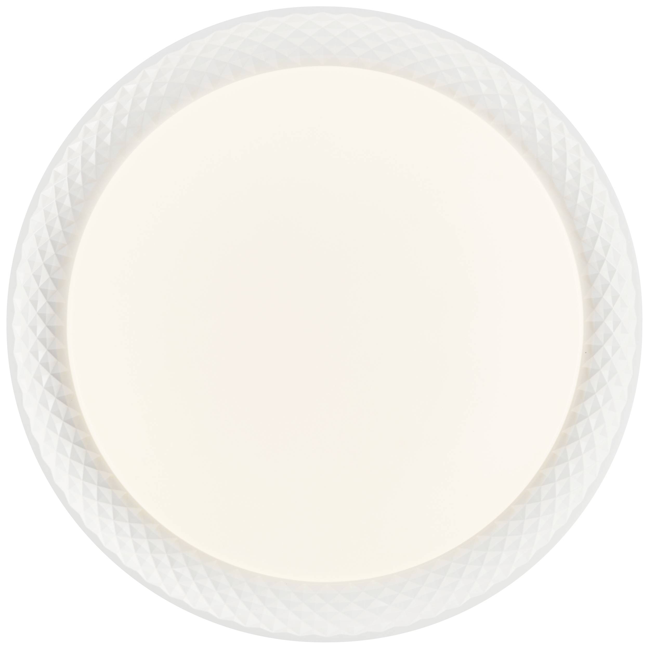 Brilliant G97190/70 Burlie LED-Deckenleuchte LED 24W Transparent, Weiß