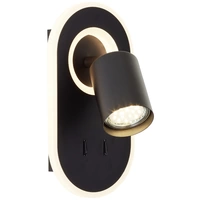 Brilliant Kimon G99556/06 LED-Wandstrahler GU10 Schwarz Brilliant Kimon G99556/06 LED-Wandstrahler GU10 Schwarz