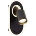 Brilliant Kimon G99556/06 LED-Wandstrahler GU10 Schwarz Brilliant Kimon G99556/06 LED-Wandstrahler GU10 Schwarz