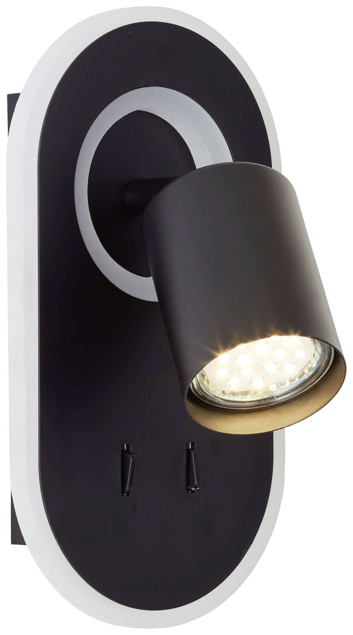 Brilliant Kimon G99556/06 LED-Wandstrahler GU10 Schwarz