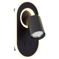 Brilliant Kimon G99556/06 LED-Wandstrahler GU10 Schwarz Brilliant Kimon G99556/06 LED-Wandstrahler GU10 Schwarz