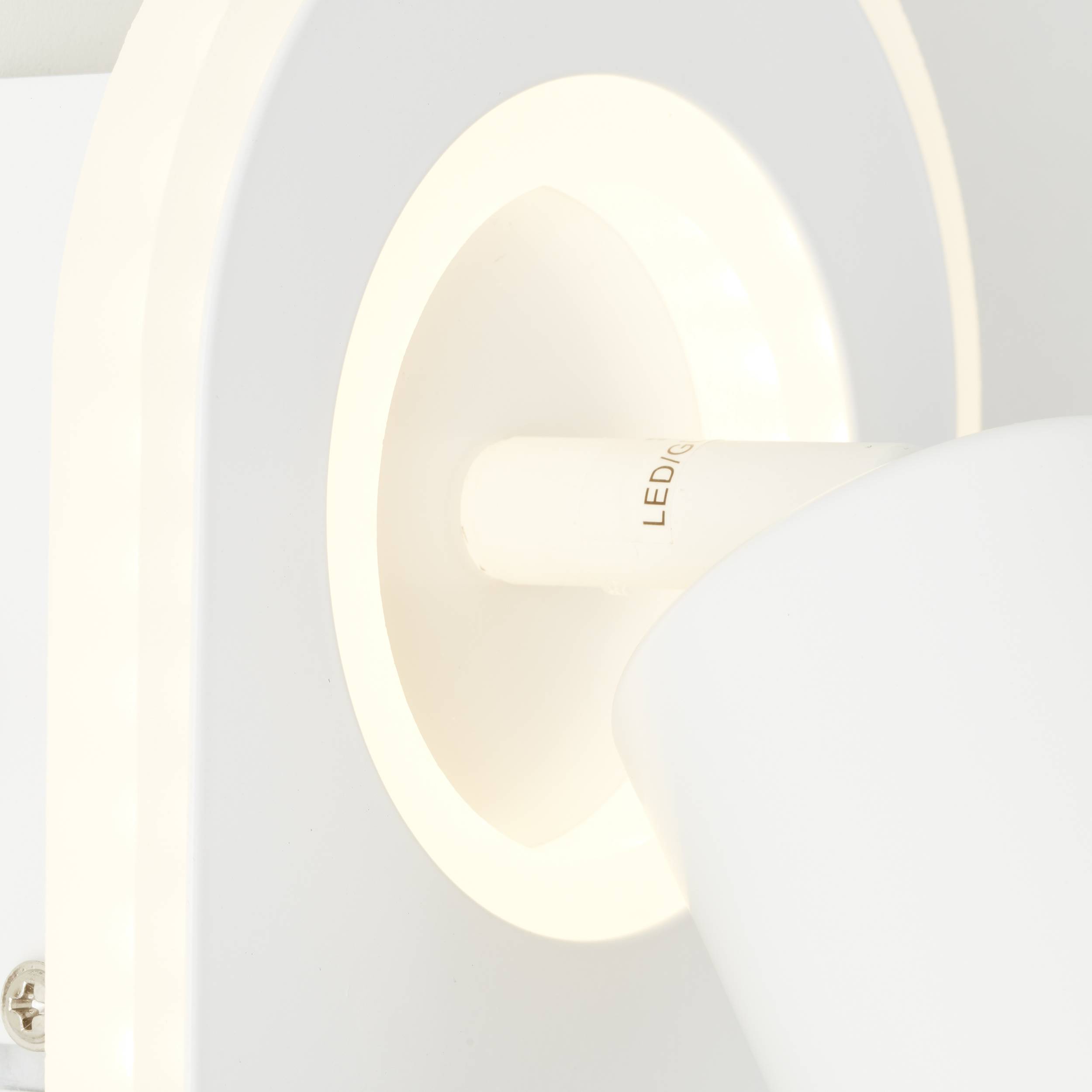 Brilliant Kimon G99556/05 LED-Wandstrahler GU10 Weiß