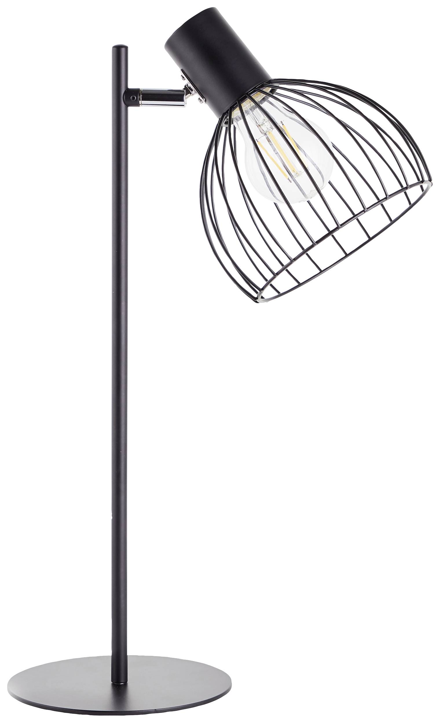 Brilliant Blacky 93084/06 Tischlampe E27 Schwarz (matt)