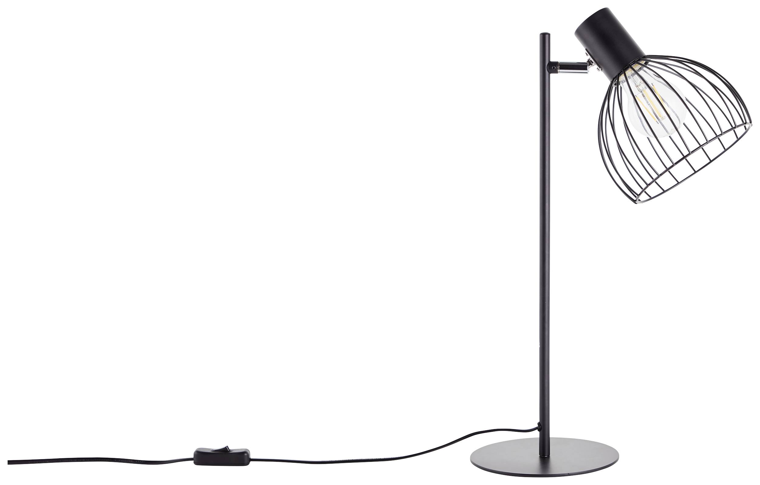 Brilliant Blacky 93084/06 Tischlampe E27 Schwarz (matt)